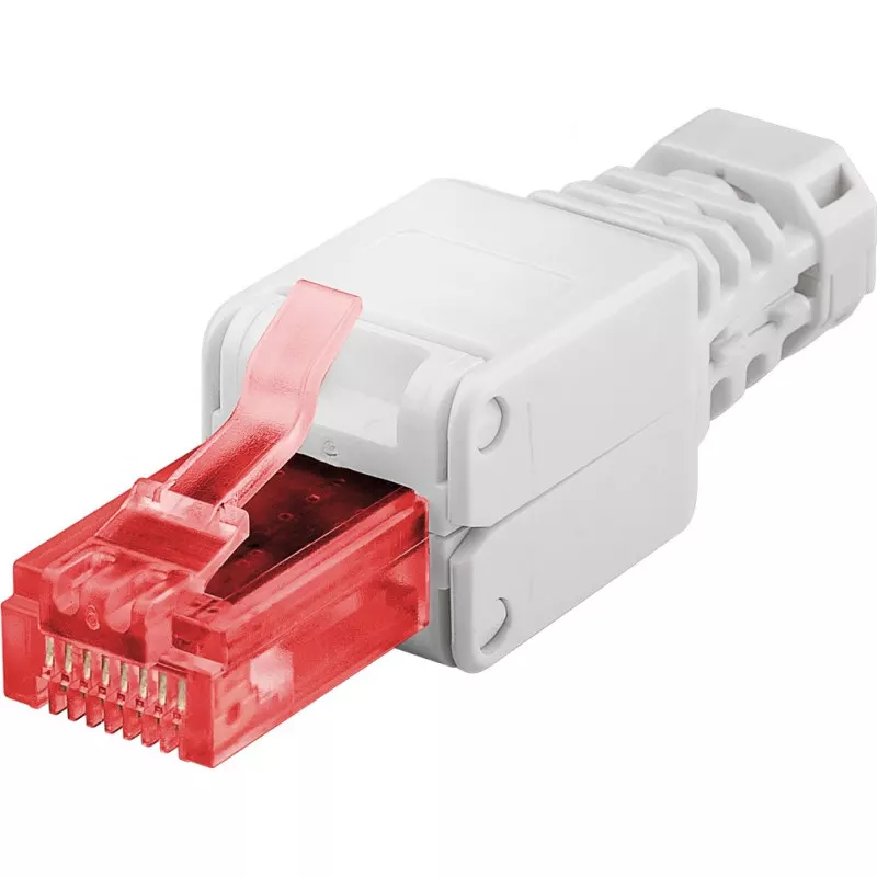 INF Werkzeugfreier RJ45 Stecker CAT 6 UTP Ungeschirmt INF Werkzeugfreier RJ45 Stecker CAT 6 UTP Ungeschirmt