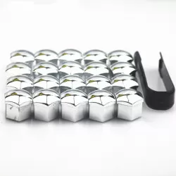 INF Radmutterabdeckung / Radschraubenabdeckung 20er-Pack mit Montagewerkzeug