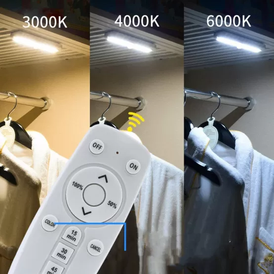 INF LED-Lichtleisten mit Fernbedienung im 3er-Pack