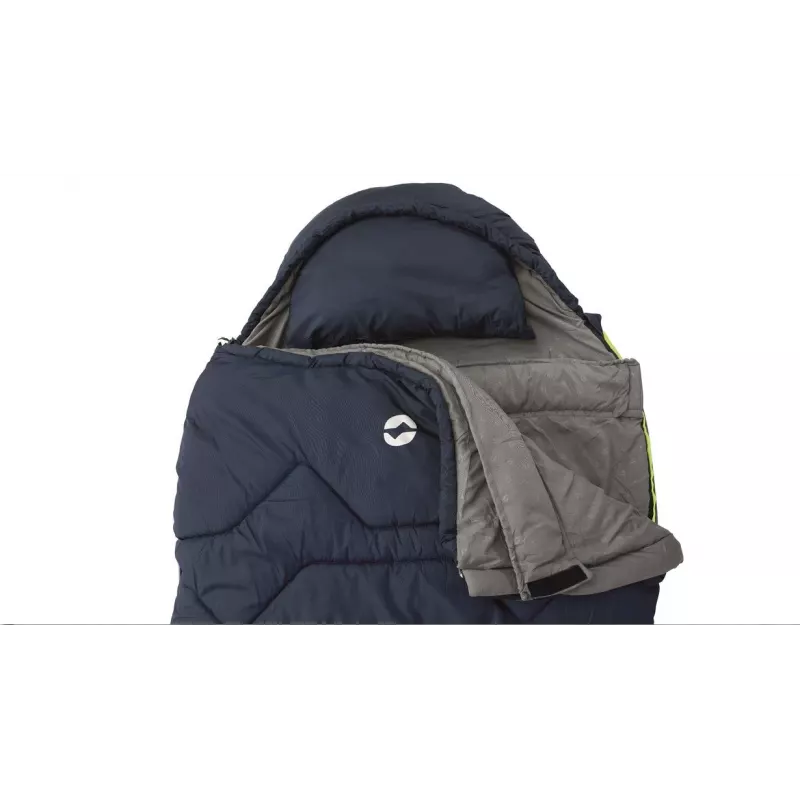 INF Outwell Birch Lux L, Schlafsack, 220 x 88 cm, Zwei-Wege-ffnung, Blau