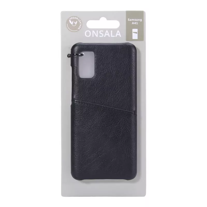 INF ONSALA Handyhlle Schwarz mit Kartenfach Samsung Galaxy A41