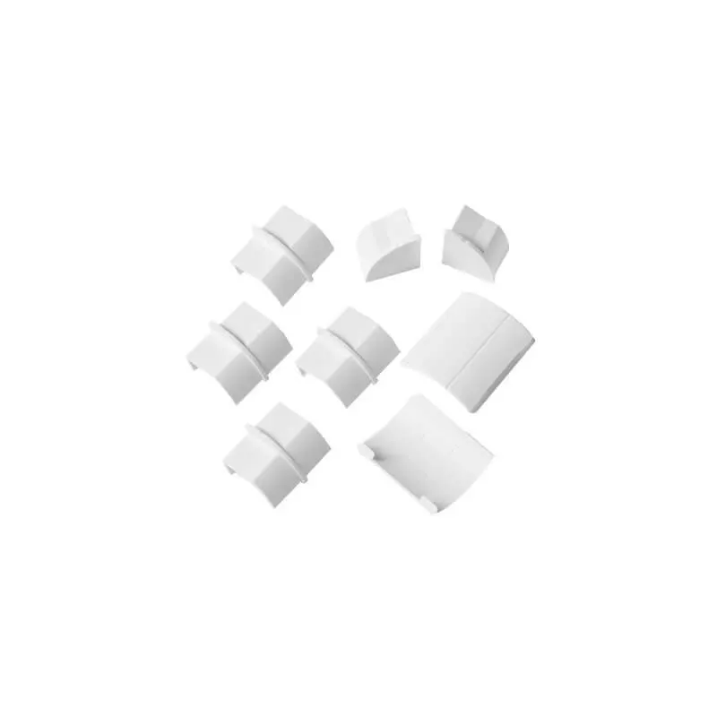 INF D-LINE Adapter-Kit 22x22mm Weiß