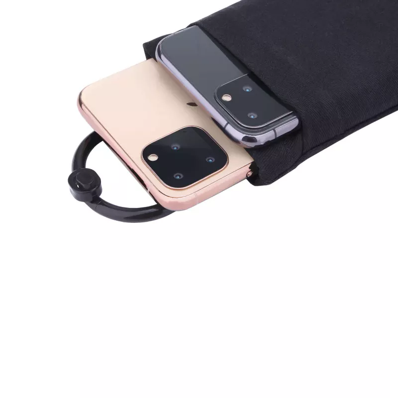 INF RADICOVER Strahlengeschützte Handytasche Small Schwarz