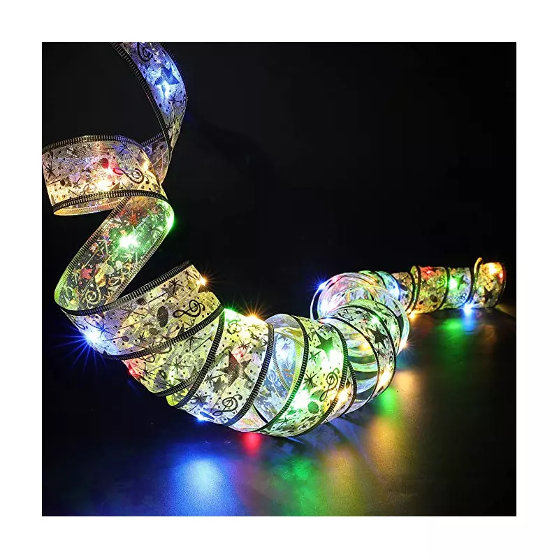 INF 4 m lange Lichterkette, flexible Weihnachtsbaumdekoration
