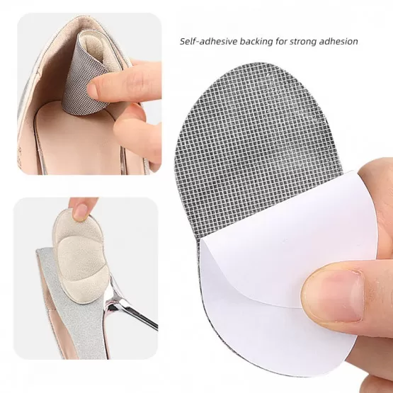 2 Paar Fersenkissen-Pads, Selbstklebende Fersengriffe