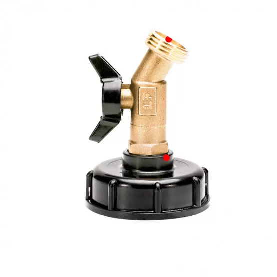 Produktbild von 2er-Set Bad/Dusche Wandmontage-Wasserhahn-Adapter – Messing S-Gewerkschaften Breitenwinkel