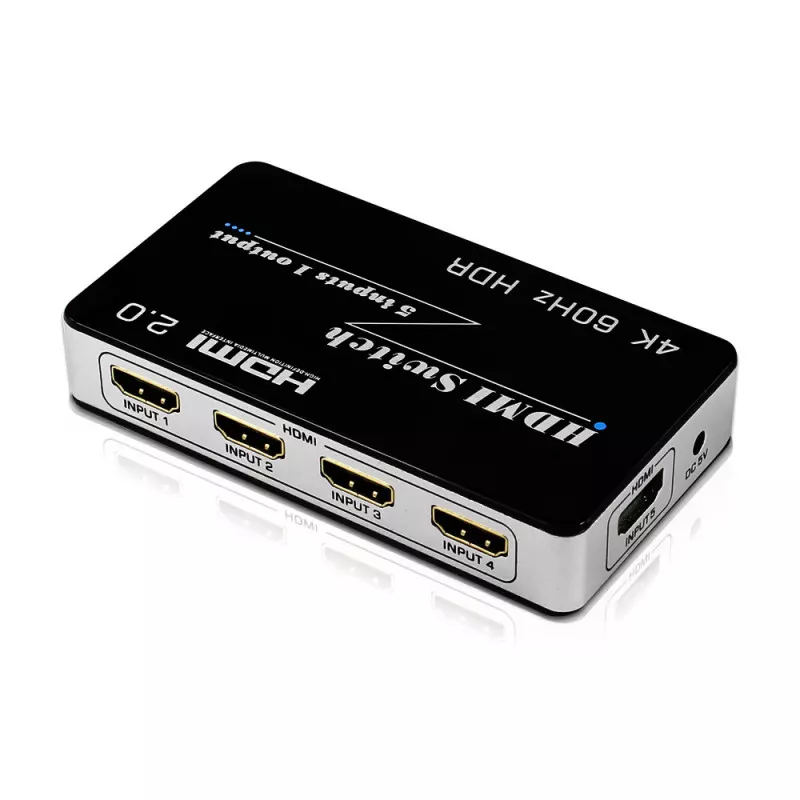 InLine HDMI Switch – 3 Eingänge Auf 1 Ausgang, 4K2K, 3D, HD Audio, Mit Fernbedienung