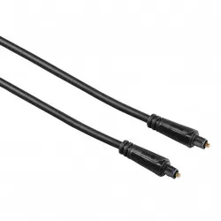 HAMA Kabel Audio Optisch Gold Schwarz 0.75m