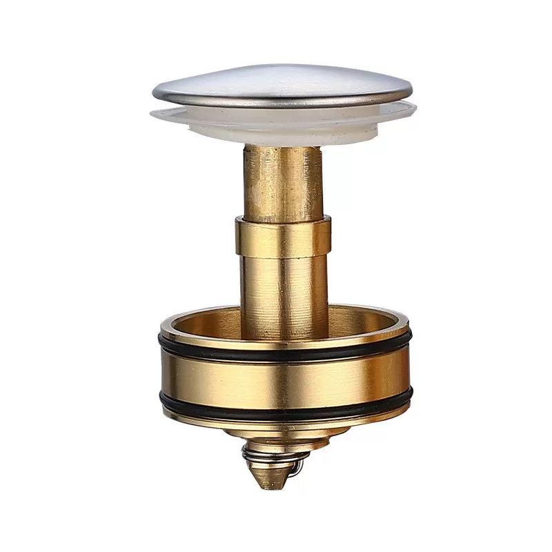 INF Spülbeckensieb aus Edelstahl mit Kupferkern und Korb