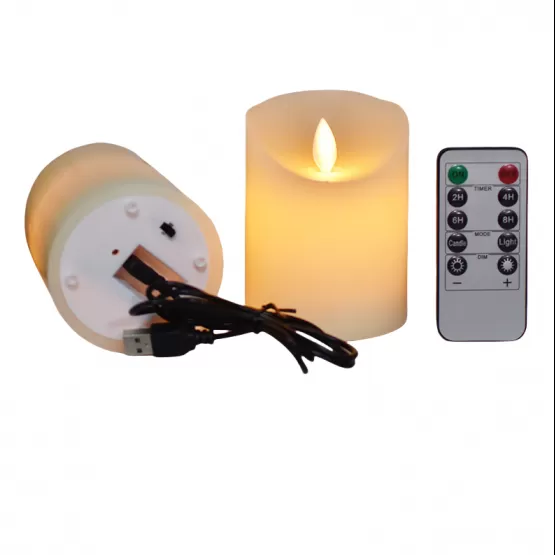 INF LED-Kerzen, wiederaufladbare, batteriebetriebene Leuchten mit