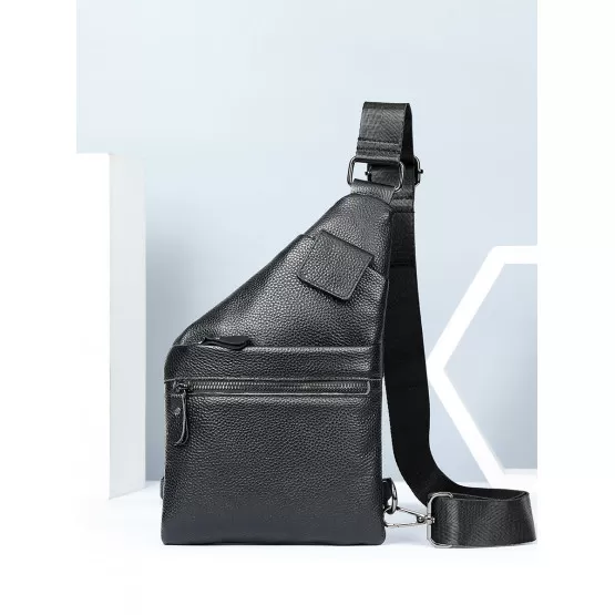 Brustbeutel UmhÃ¤ngetasche Herren Handy INF Brustbeutel Aus Echtem