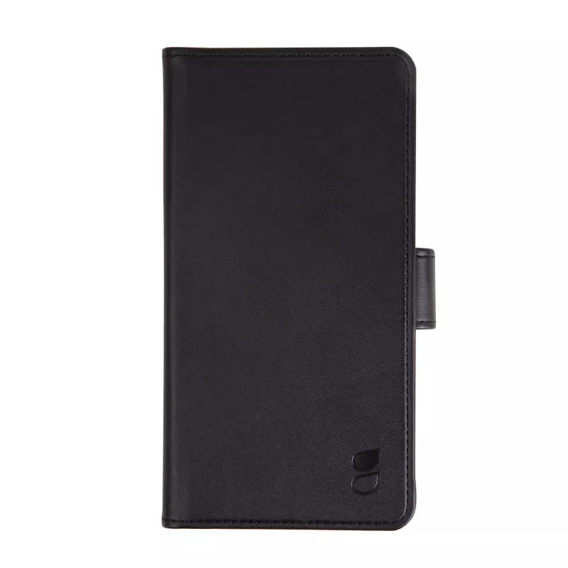 handyhlle iphone 16 pro leder Flip Case iPhone 16 Pro Calfskin Black