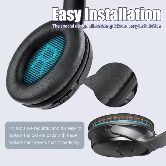 YunYiYi Coussinets de rechange compatibles avec casque JLab Go Work