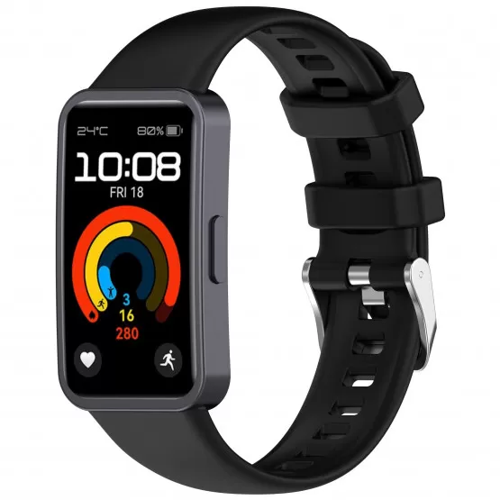 Silikon-Armband Für Huawei Band 9/8 – Ersatzarmband Weich, Wasserdicht, Größe 5,6–8,5 Zoll