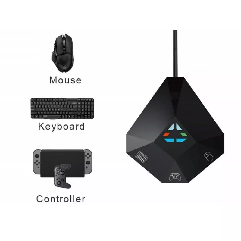 Xbox One Adapter Für Maus Und Tastatur INF Maus Tastatur Konverter für Nintendo Switch/PS3/PS4/Xbox One/Xbox