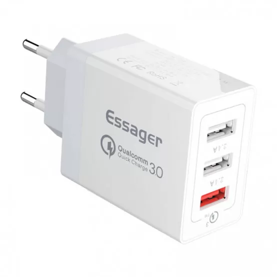 ESSAGER ECTQC3-FBB02 QC+DUAL 2.4 WHITE