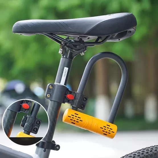INF Heavy Duty Fahrradschloss mit Silikonhlle