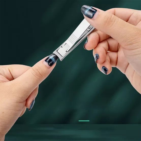 Nagelknipser Set 3-teilig – Edelstahl Mit Feile & Lederetui, Für Damen & Herren