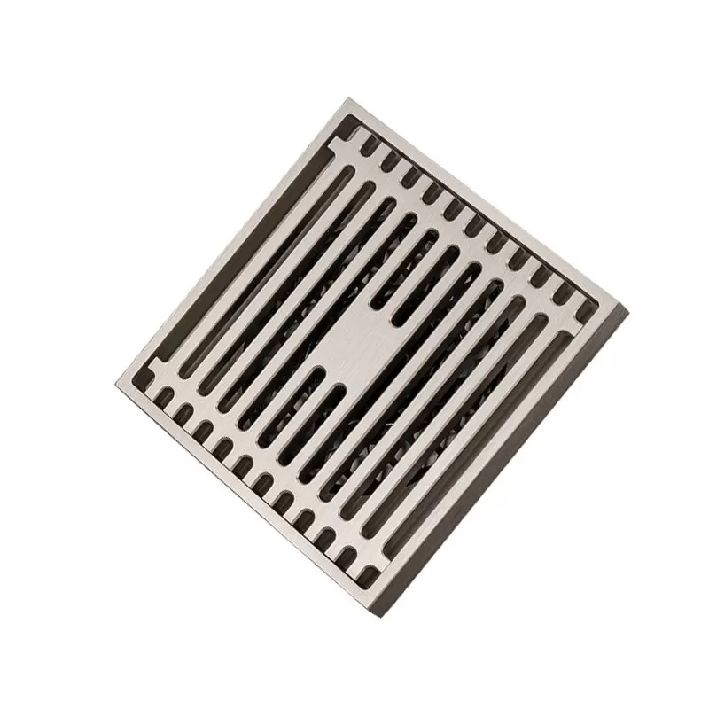 INF Quadratischer Duschablauf mit hohem Durchfluss - Leicht zu reinigender Badezimmerablauf