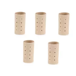 INF Kompatibel mit Zehenschutz mit Löchern 2,0x4,5cm, 5 Stück - Weicher SEBS-Faserschutz gegen Hornhaut und Reibung model 2