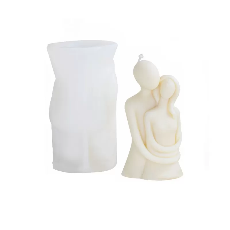 INF Umarmendes Paar Kerze Silikonform - DIY Wohnkultur