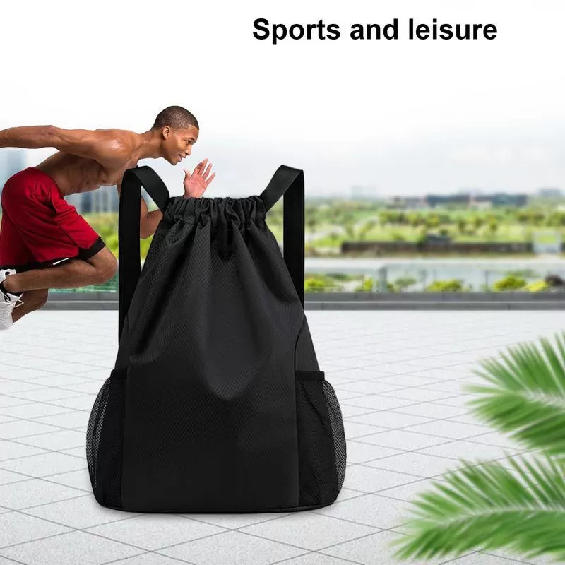Faltbarer Rucksack Mit Kordelzug – Großes Fassungsvermögen, Wasserabweisend, Für Reisen & Sport