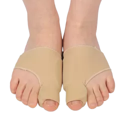 INF Zehentrenner für Hallux Valgus Socken / Stützsocken mit Zehenkappe 1 Paar