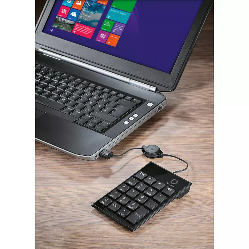 HAMA Tastatur Numerisch SK140 Schwarz