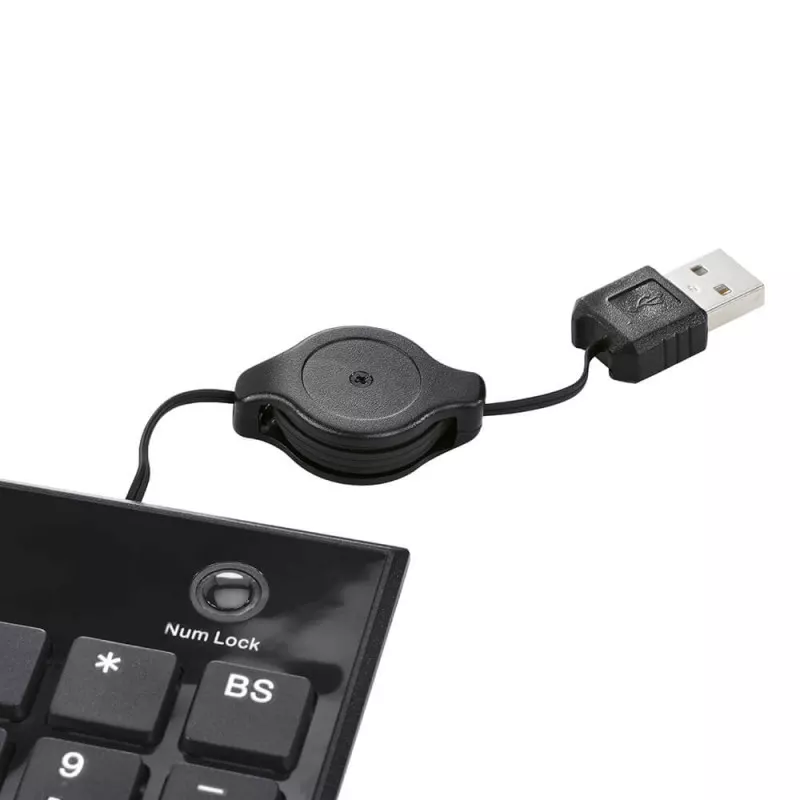 HAMA Tastatur Numerisch SK140 Schwarz