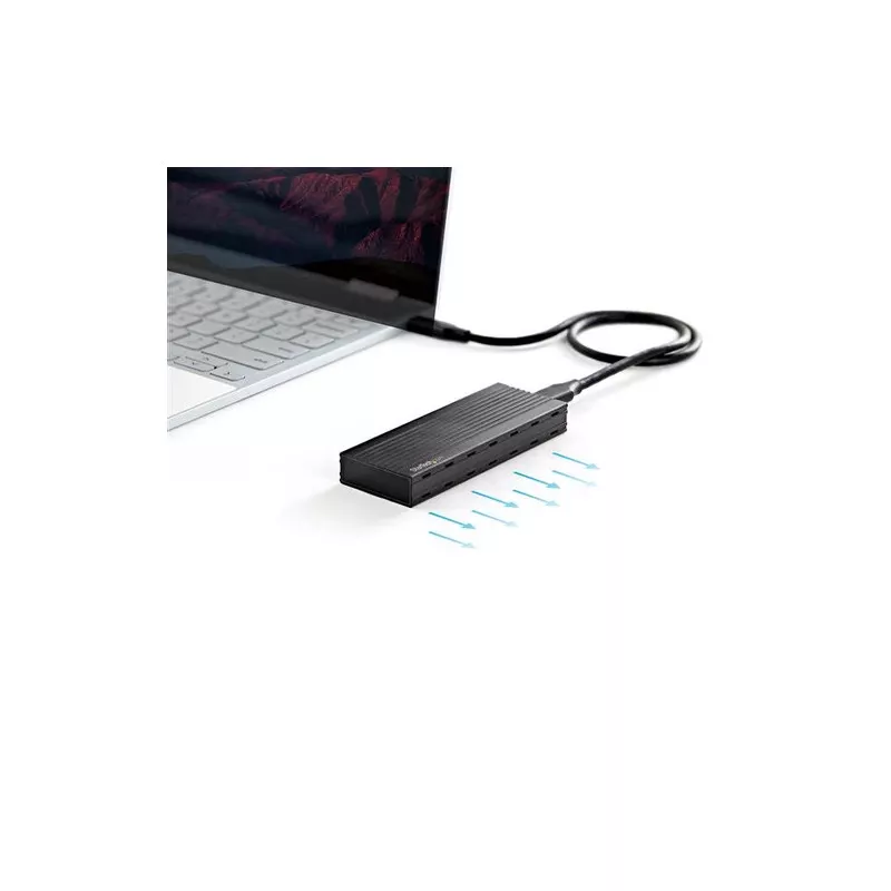StarTech.com USB-C 10 Gbit/s auf M.2 NVMe SSD-Gehäuse - Tragbares