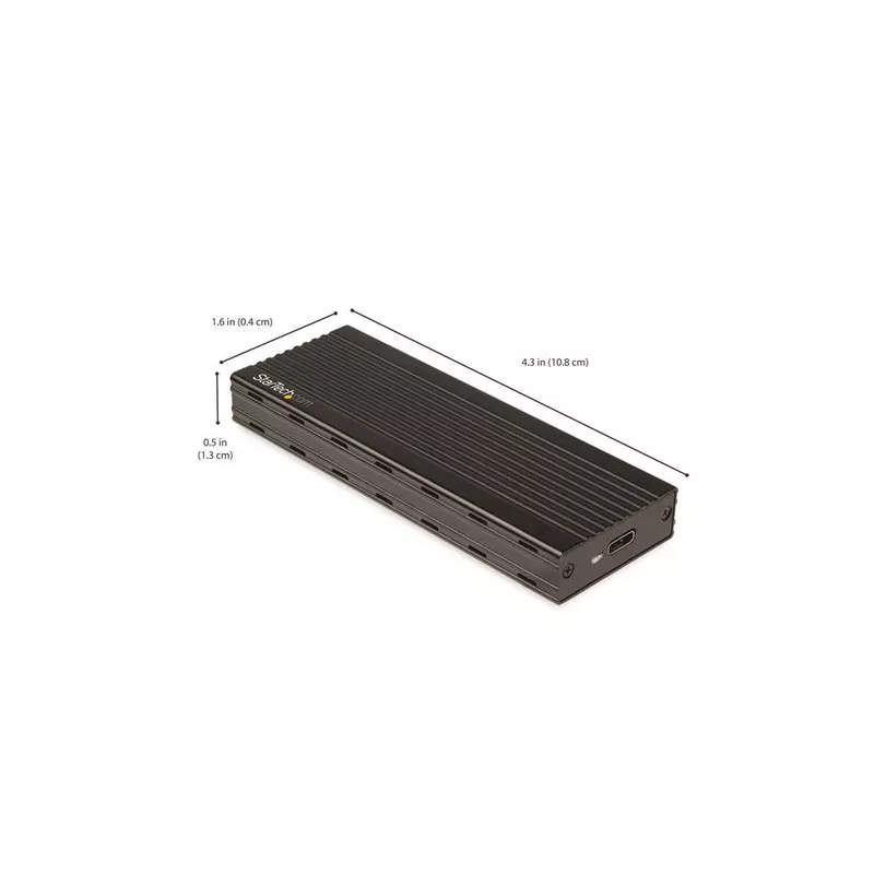 StarTech.com USB-C 10 Gbit/s auf M.2 NVMe SSD-Gehäuse - Tragbares