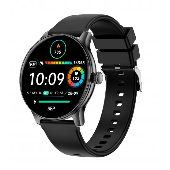 INF Smartwatch mit Fitness-Tracker, Herzfrequenz- und
