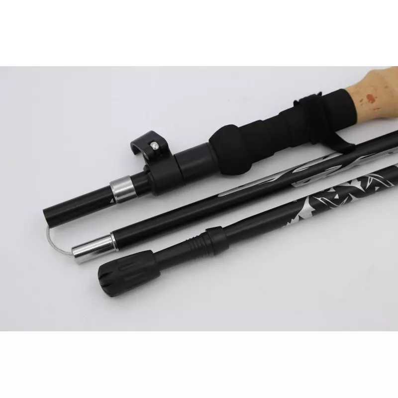 Faltbare Wanderstöcke - Leichte Gehstöcke Verstellbar Für Damen & Herren