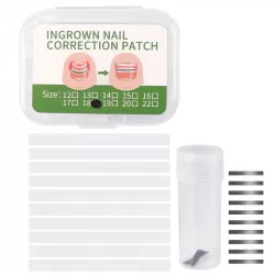 INF Korrekturpflaster-Set für eingewachsene Zehennägel - 10 Pflaster