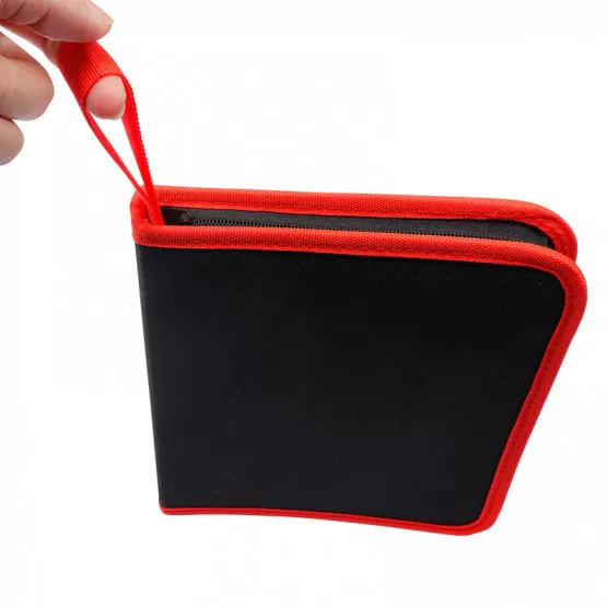 INF Garten-Astschere Set - Schwarz und Rot Edelstahl