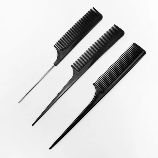 3-teiliges Haarstyling-Kamm-Set Für Damen – Praktisches Set Für Jedes Frisuren-Update (blau)