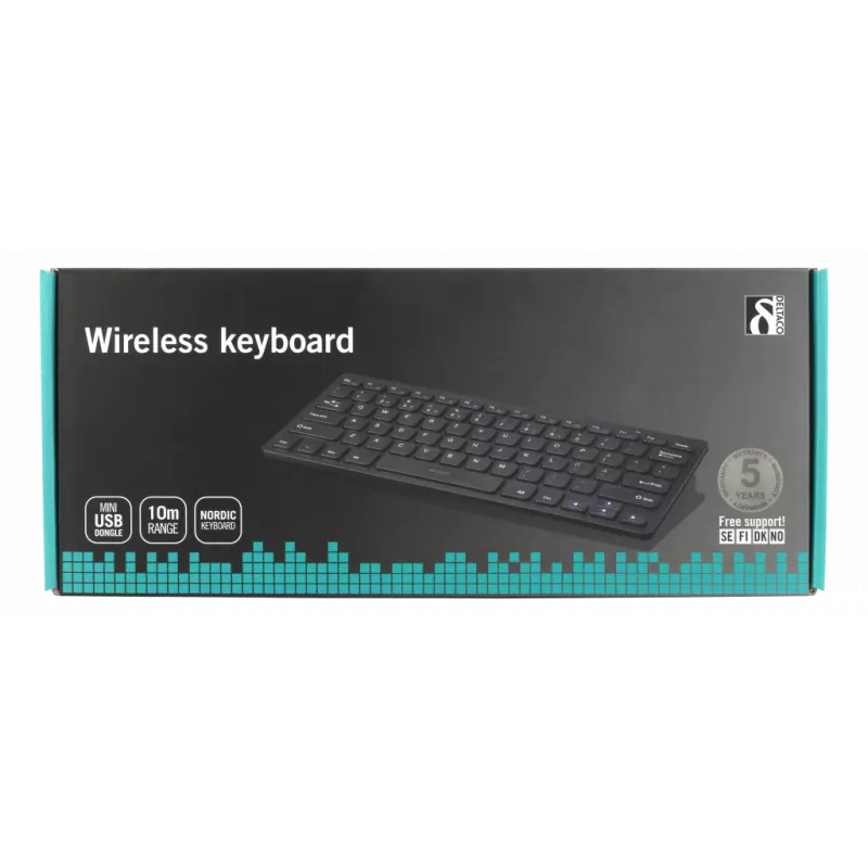 USB Kabelgebundene Tastatur Raspberry Pi Offiziell - Schwarz Und Graphit De 652508442167
