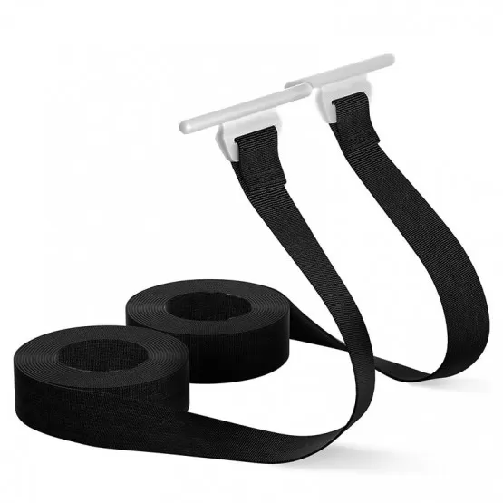 INF 2er-Pack RV Markisen-Zugbnder, Schwarz, 200cm - Kontrollieren Sie
