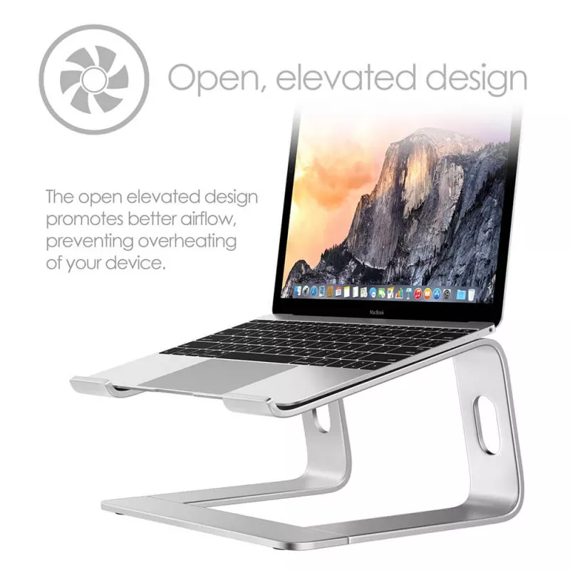 DESIRE2 Laptopständer Supreme Pro Aluminium Silber