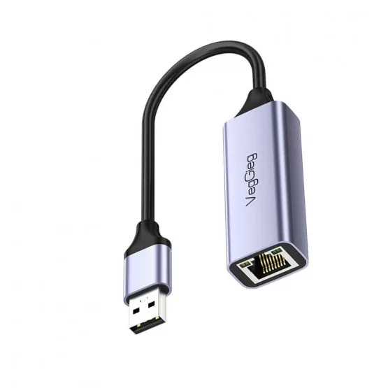 INF USB zu Ethernet Adapter - 10/100Mbps Aluminiumlegierung Netzwerkanschluss