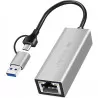 LogiLink USB-A/USB-C - 2,5 Gigabit Netzwerkadapter RJ45