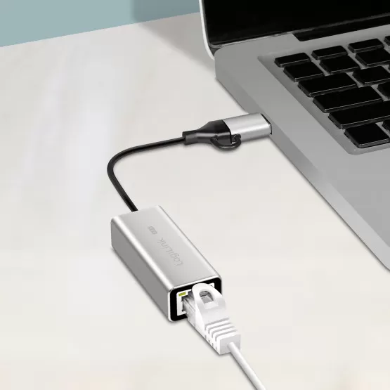 LogiLink USB-A/USB-C - 2,5 Gigabit Netzwerkadapter RJ45