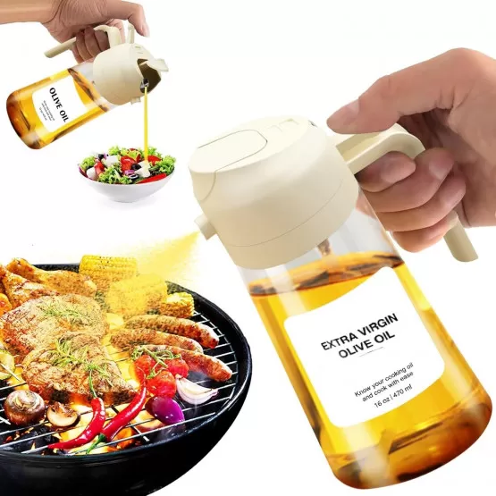 INF Verdickte Glas Öl Sprühflasche