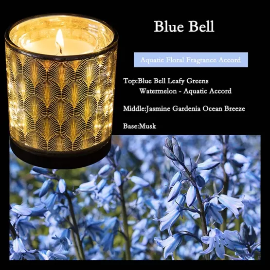 INF Bluebell Lichtempfindliche Aromatherapie Kerze Romantischer Duft