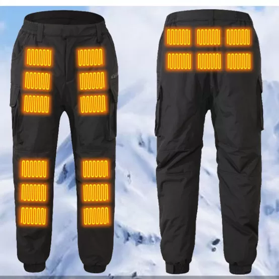 10 Zonen Beheizte Hosen USB Elektrische Heiz Hose Wind Dichte Beheizte Hose Winter Thermo Wanr Hose Für Camping Im Freien