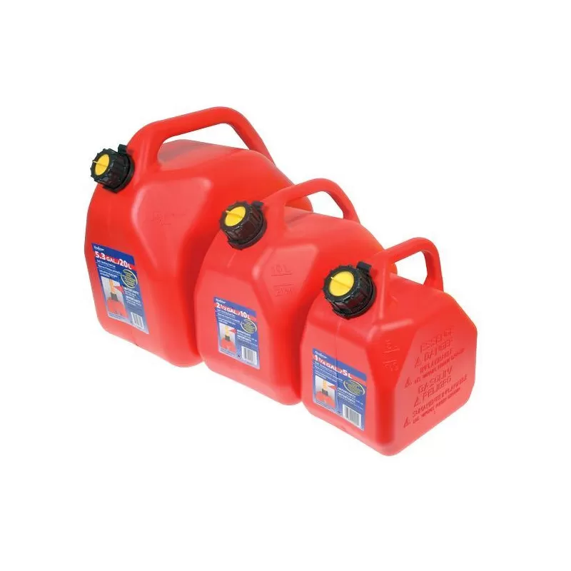 Draper 5-Liter-Benzinkanister Aus Stahl – Grün, Robust