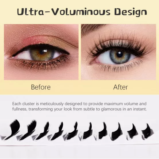 INF 200 Bschel knstliche Wimpern  voluminser und natrlicher Look