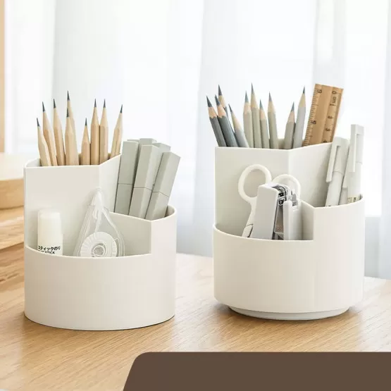 INF 360 Grad Drehbarer Make-up Pinsel Stifthalter Organizer -
