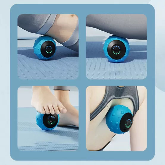 INF Smarter elektrischer Vibrations-Yoga-Ball Tiefenmuskelentspannung & INF Smarter elektrischer Vibrations-Yoga-Ball Tiefenmuskelentspannung &
