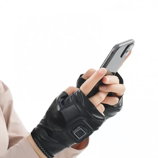 INF Smarte beheizbare Handschuhe - USB-Schnellladung, 3 Temperaturstufen